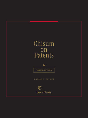 cover image of Chisum on Patents